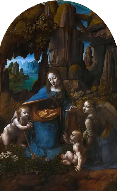 La Virgen de las Rocas Leonardo da Vinci